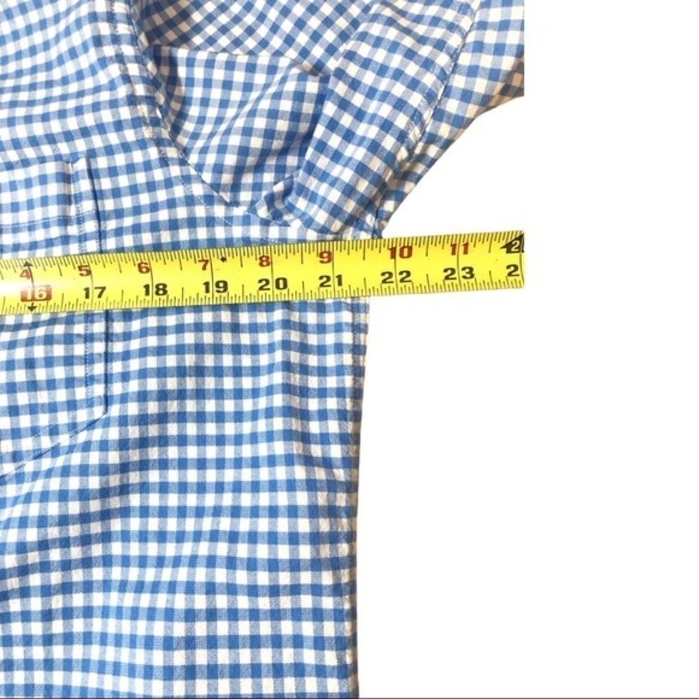Nautica Mens Dress Shirt Gingham Plaid - Picture 5 of 8